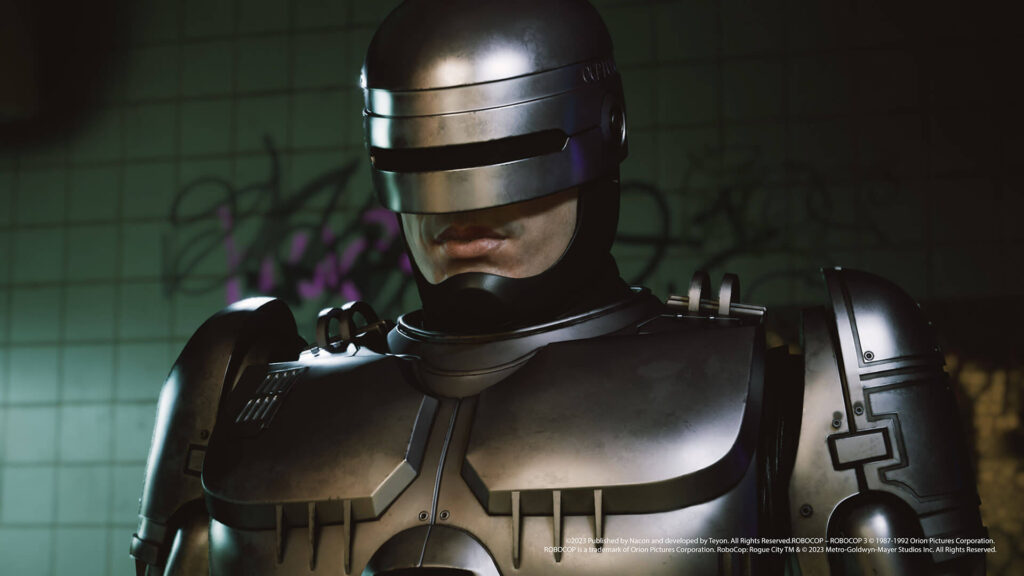 Screenshot aus dem Spiel Robocop Rogue City.