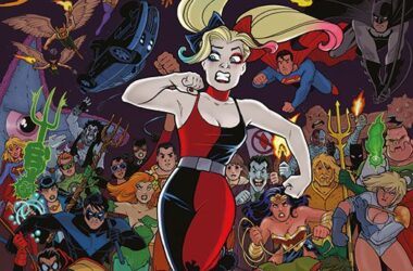 Cover des Comics Harley zerlegt das DC-Universum von Panini Comics.