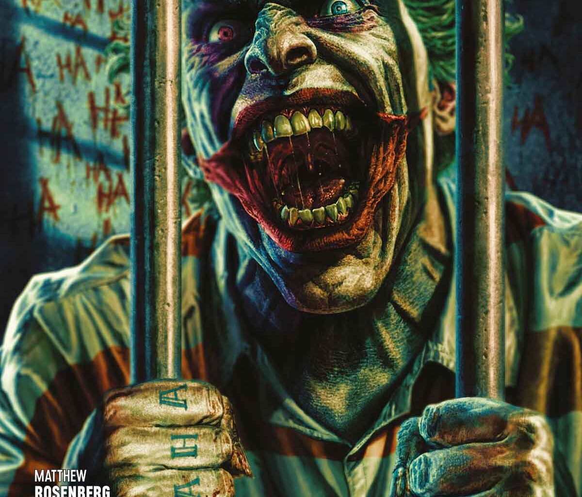 Cover des Comics Der Joker - Der Mann der nicht mehr lacht von Panini Comics.